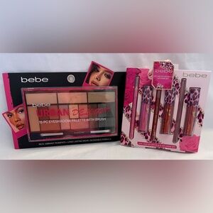 Bebe Eyeshadow Palette & Lip Stick Liner Bundle
